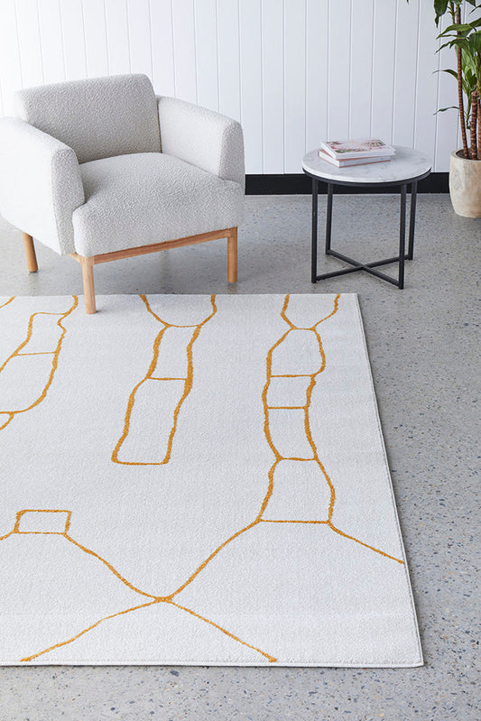 Lucera Amber Silver Rug