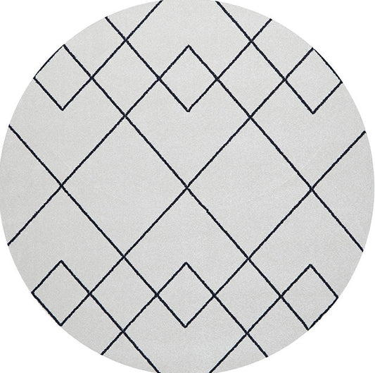 Lucera Barley Ivory Round Rug