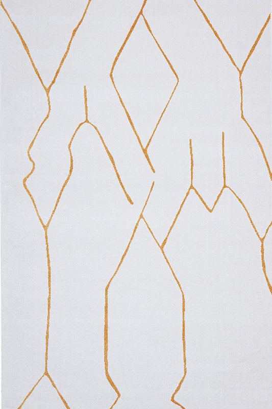 Lucera Brass Ivory Rug