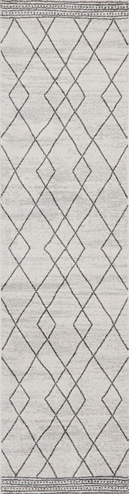 Lucera Flax Ivory Runner Rug