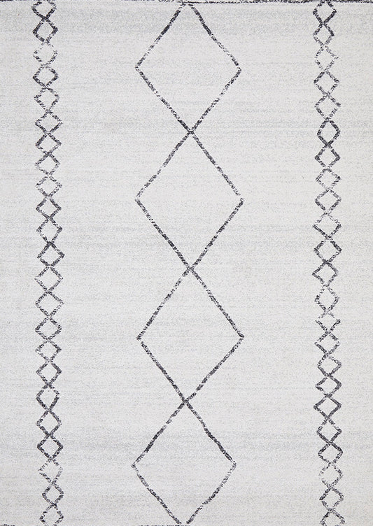 Lucera Oat Ivory and Grey Rug