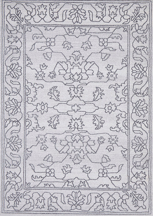Lucera Reed Silver and Grey Rug