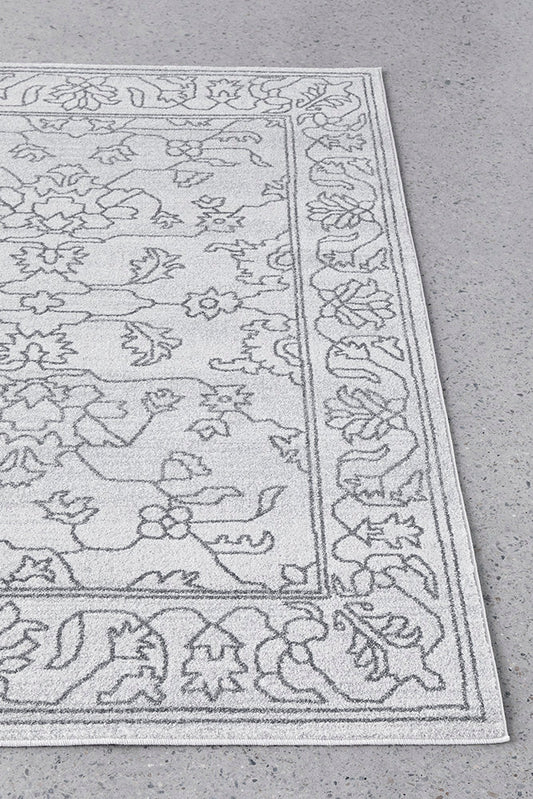 Lucera Reed Silver and Grey Rug