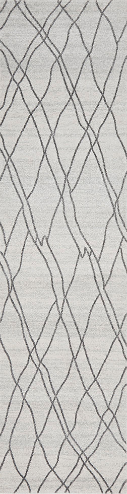 Lucera Tusk Silver Runner Rug