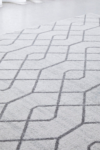 Lucera Wheat Silver Rug