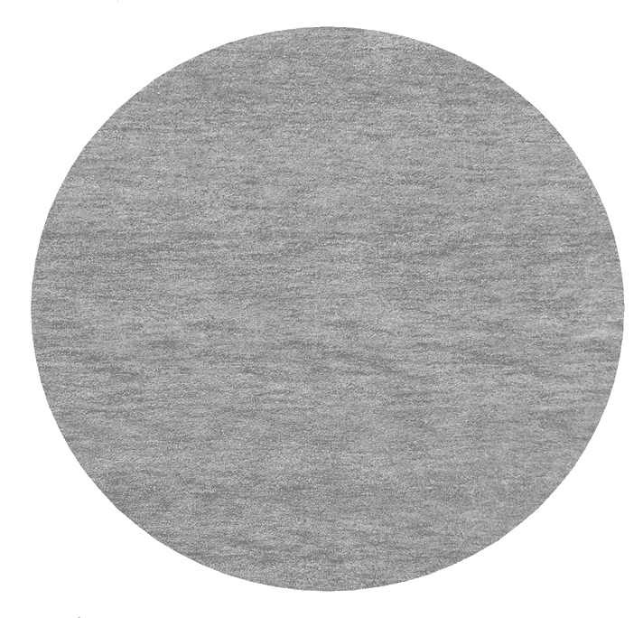 Marina Round Silver Rug