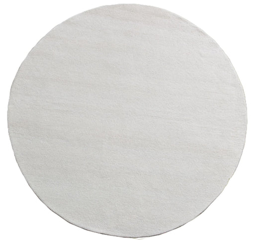 Marina Round White Rug