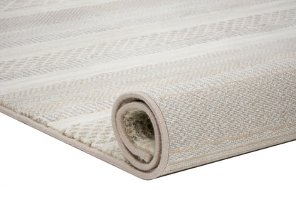 Meadow Beige Lines Rug