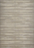 Meadow Brown Lines Rug