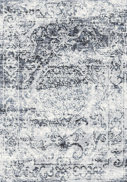 Meadow Grey Bohemian Rug