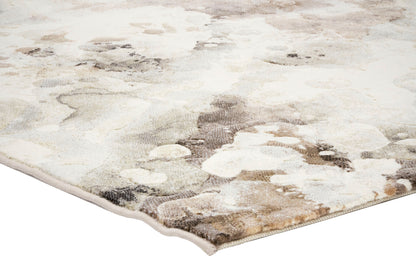 Meadow Ivory Brown Rug