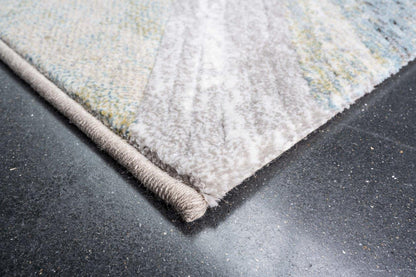 Meadow Multi Blue Geometric Rug
