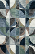 Meadow Multi Checkered Rug