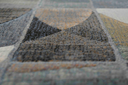 Meadow Multi Checkered Rug
