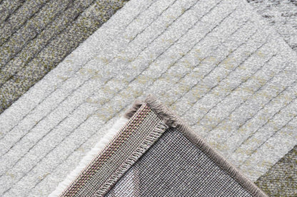 Meadow Multi Peach Geometric Rug