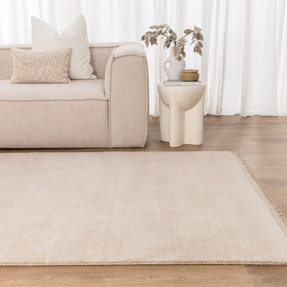 Chamberlain Modern Beige Wool Rug