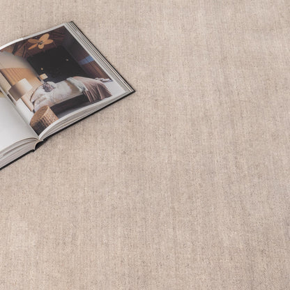 Chamberlain Modern Beige Wool Rug