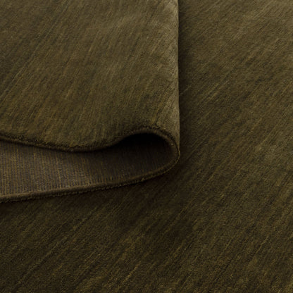 Chamberlain Modern Green Wool Rug