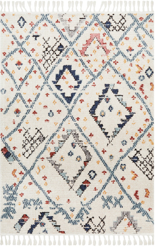 Cassien White Multicolor Rug
