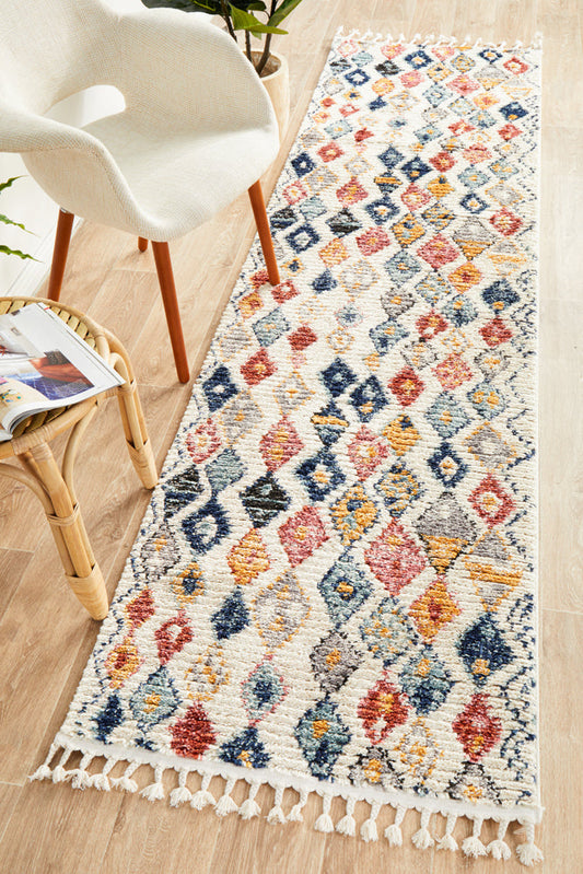 Cassien Prism Multicolor Runner Rug