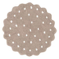 Dream Brown Round Kids Rug