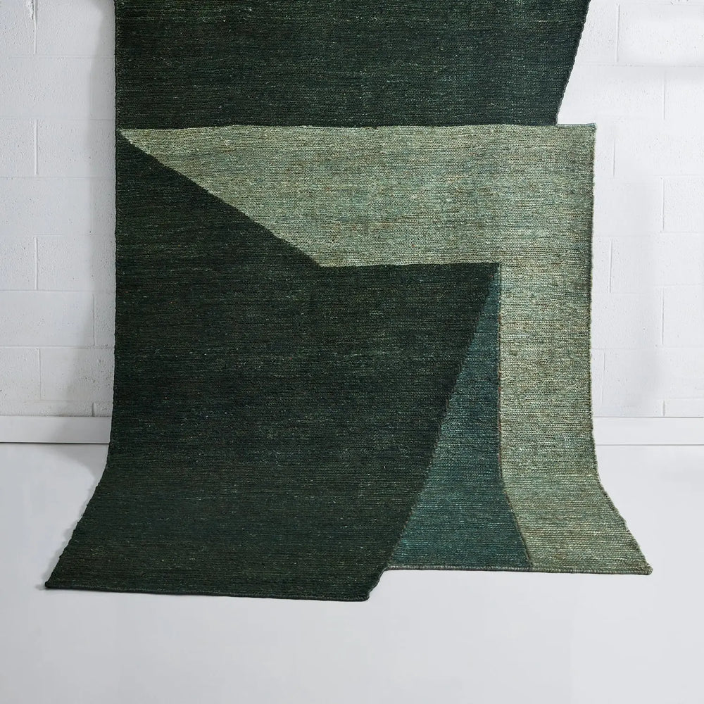Zura Green Jute Rug