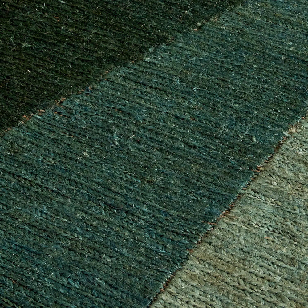 Zura Green Jute Rug