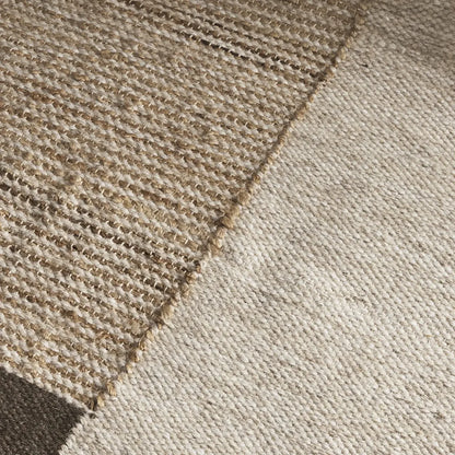Koven Brown Wool Jute Rug