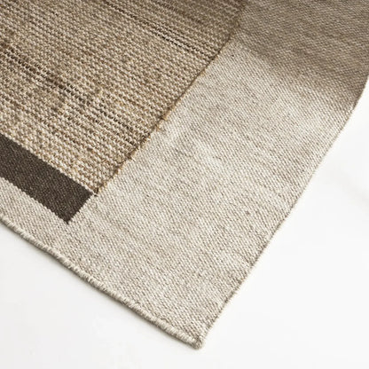 Koven Brown Wool Jute Rug