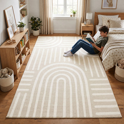 Morbida Chalk Natural Rug