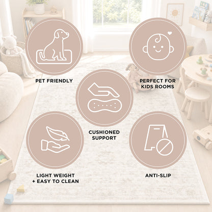 Morbida Umber Brown Rug