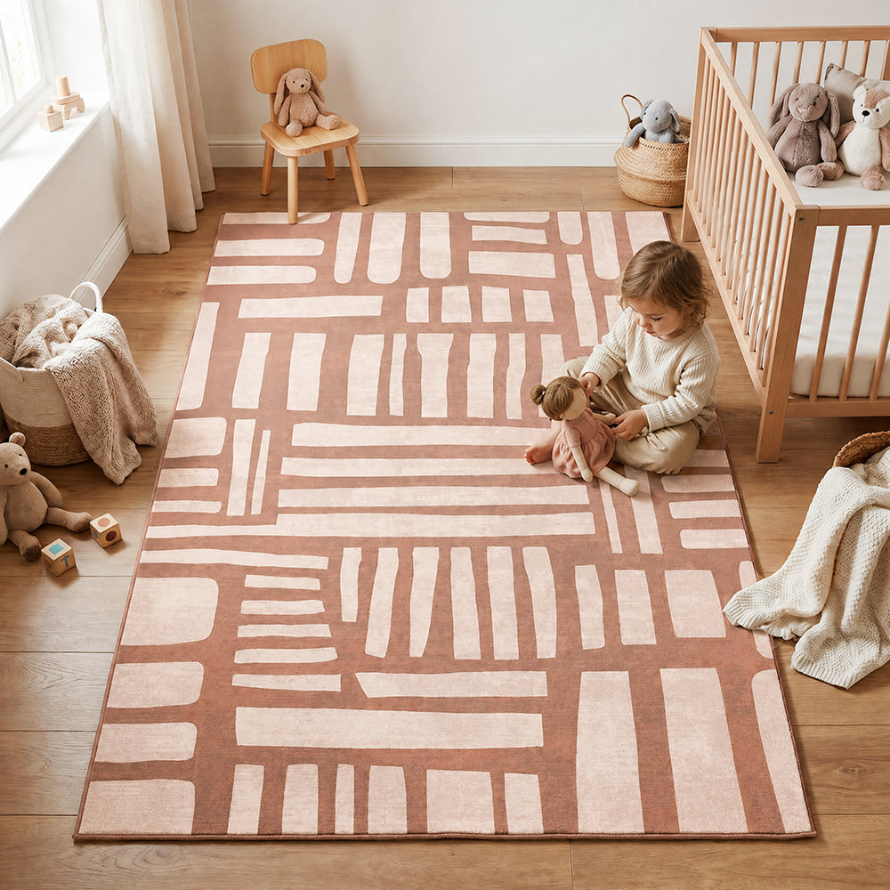 Morbida Umber Brown Rug