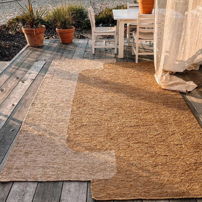 Uluru Brown Jute Rug