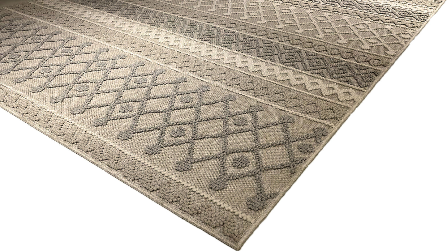 Norva Beige Brown Rug