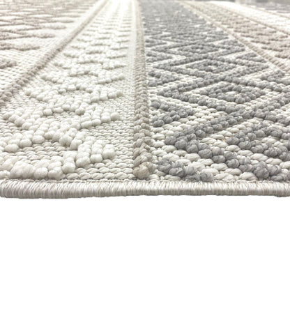 Norva Ivory Brown Rug