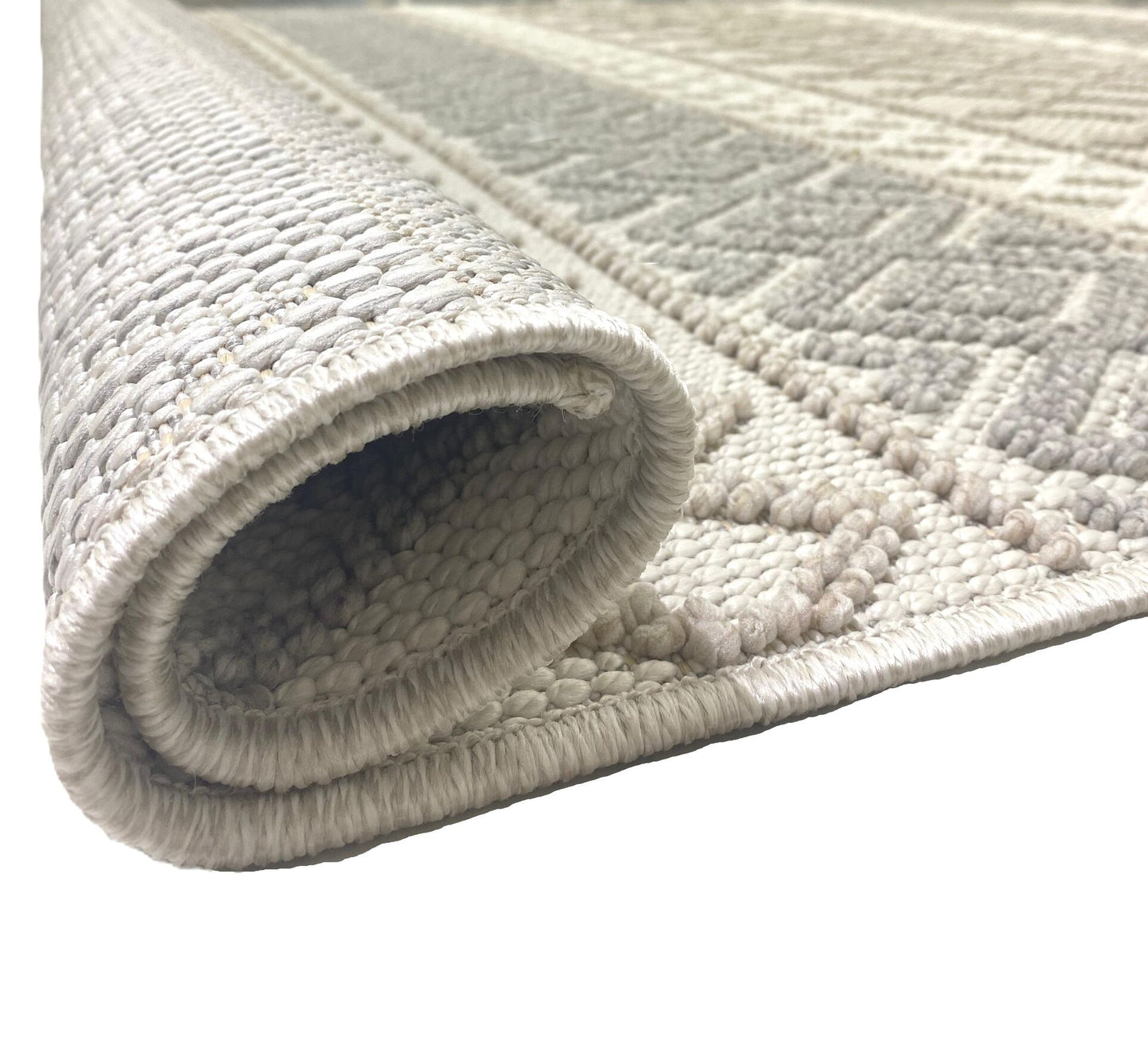 Norva Ivory Brown Rug