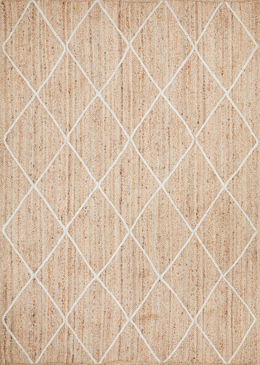 Lavelle Tusk Beige Jute Rug