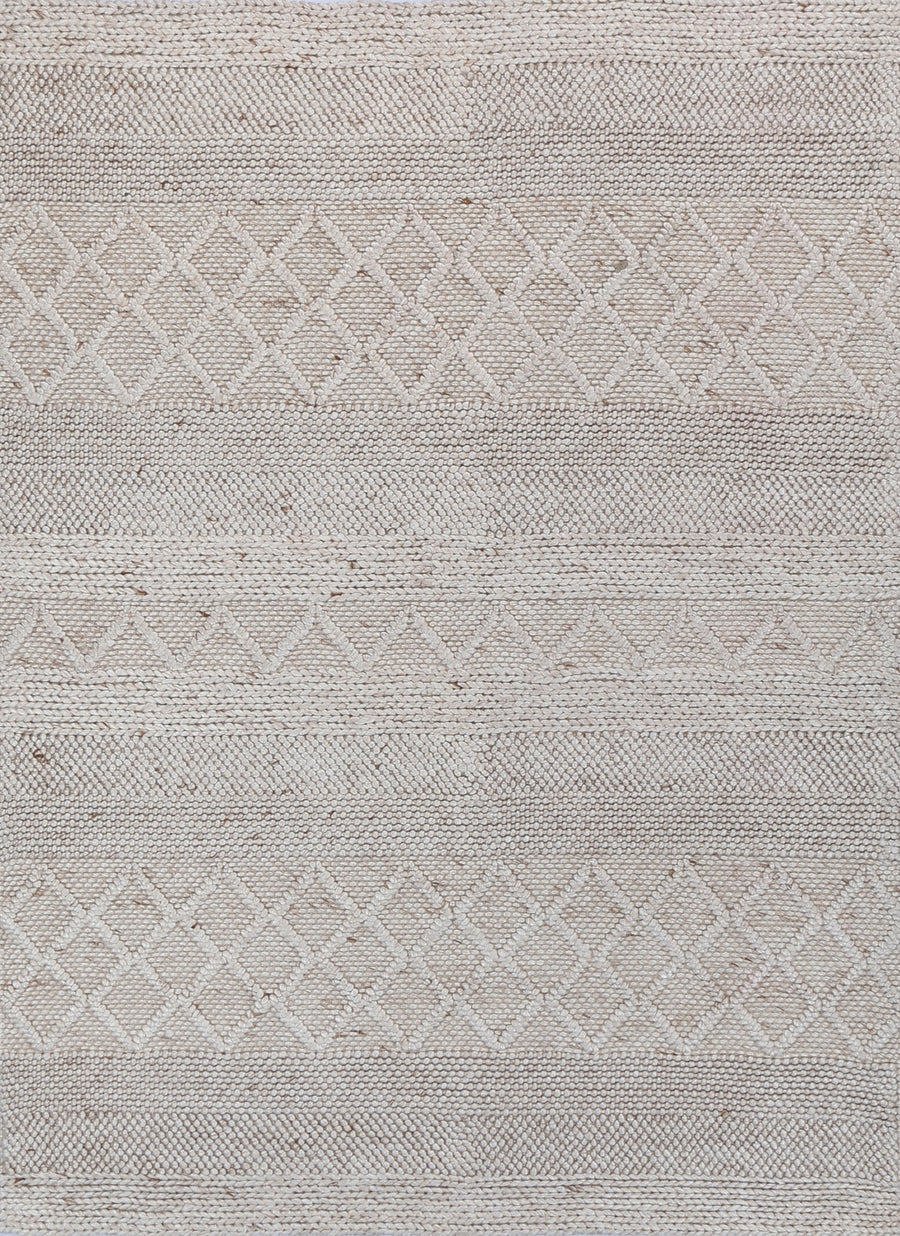 Aris Beige Wool Rug