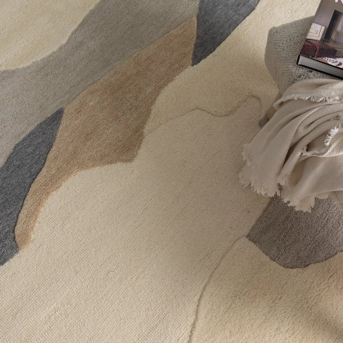 Almare Dune Multi Wool Rug
