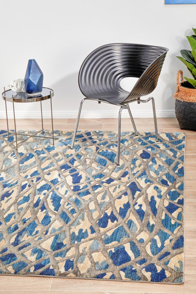 Nocturne Blue Rug