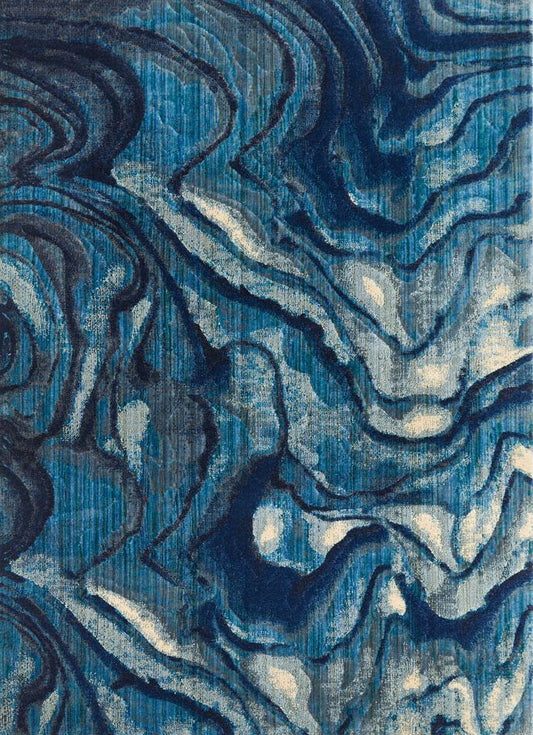 Nocturne Denim Blue Rug