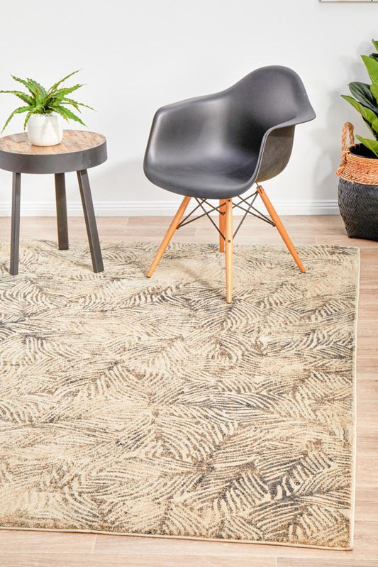 Nocturne Graphite Beige Rug