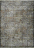 Oria Grid Rust Rug