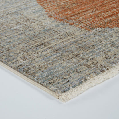 Oria Modern Rust Rug