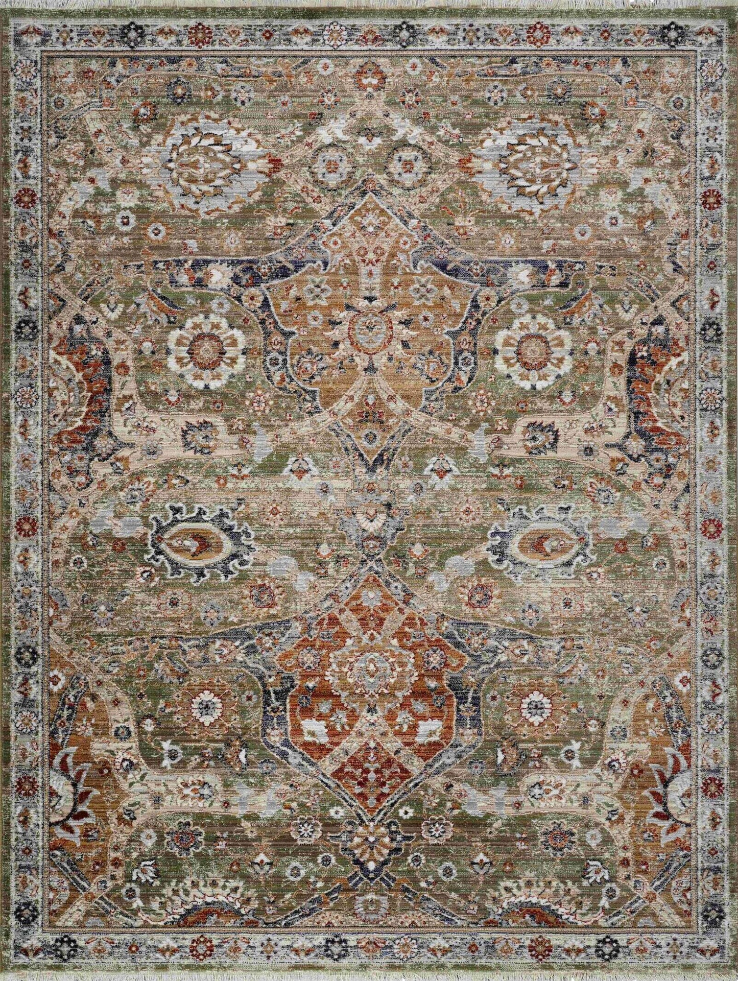 Oria Multi Green Rug