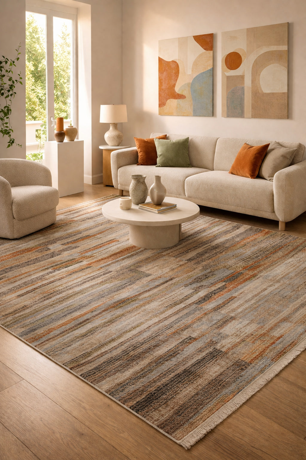 Oria Multi Lines Rug