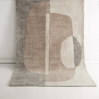 Warra Brown Wool Rug