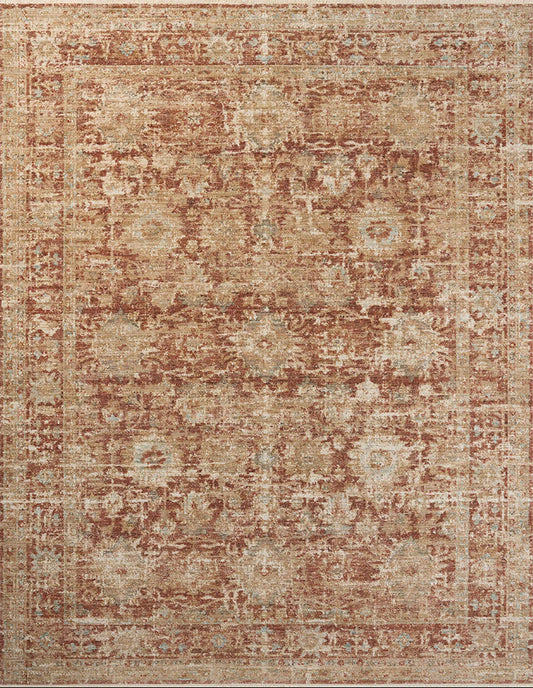 Patina Clay Brown Rug
