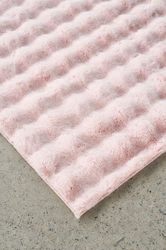Perlana Blush Pink Washable Rug