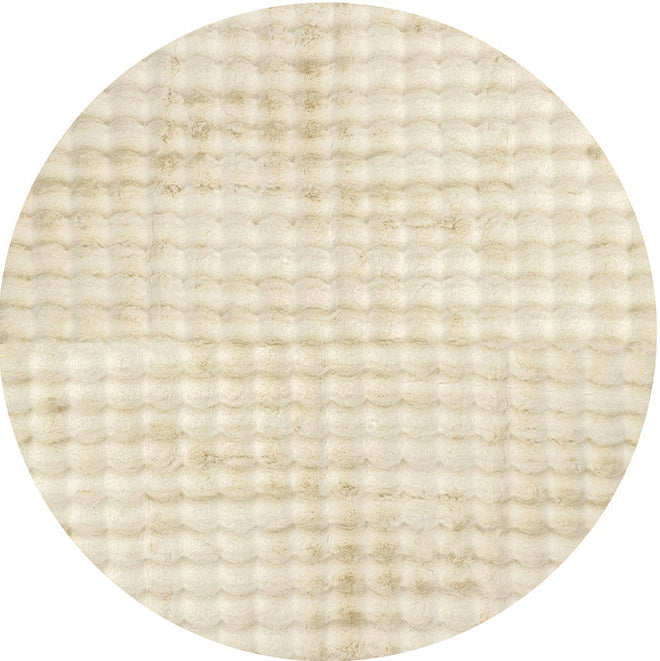 Perlana Natural Washable Round Rug
